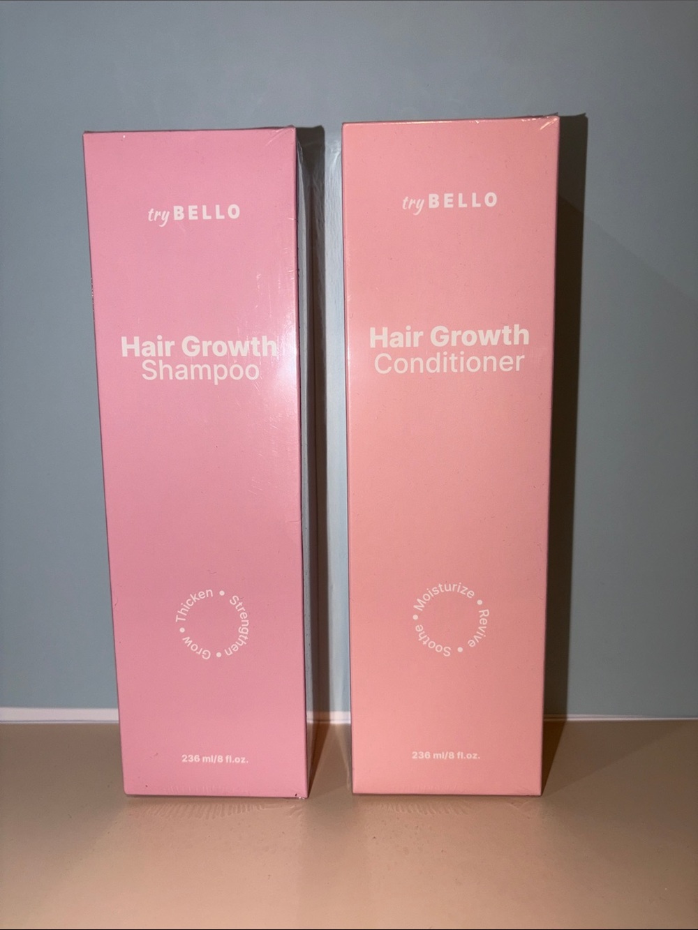 tryBELLO Hair Growth Shampoo - Strengthening & Thickening -NWOT
